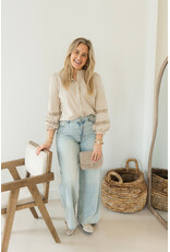 21Jewelz Basic stretch wide leg jeans super stretch