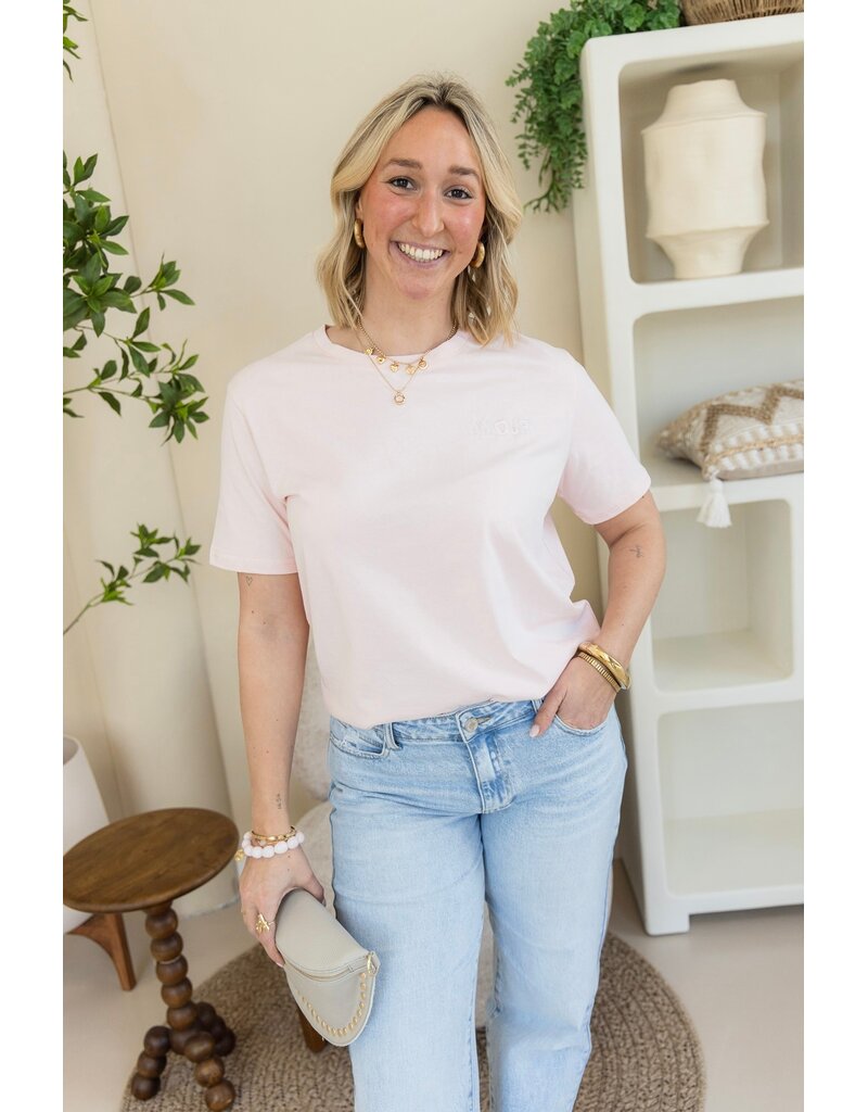 21Jewelz T-shirt amour - roze