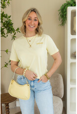 21Jewelz T-shirt amour - geel