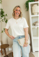 21Jewelz T-shirt amour - beige