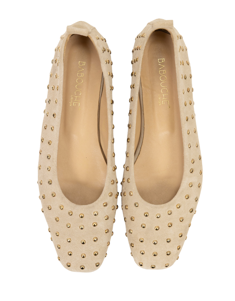 Babouche Babouche | Loafer Libby - suede beige