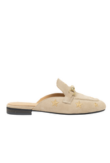 Babouche Babouche | Muiltje Ellis - suede beige