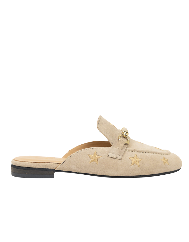 Babouche Babouche | Muiltje Ellis - suede beige