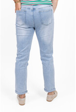 21Jewelz Mom jeans super stretch - lichtblauw