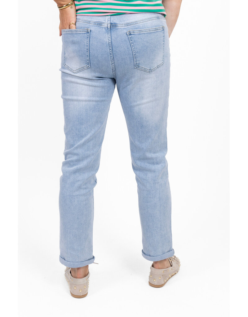 21Jewelz Mom jeans super stretch - lichtblauw
