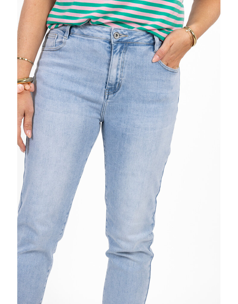 21Jewelz Mom jeans super stretch - lichtblauw