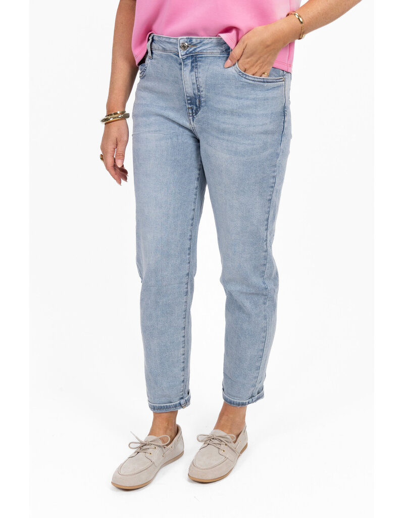 21Jewelz Mom jeans super stretch - blauw