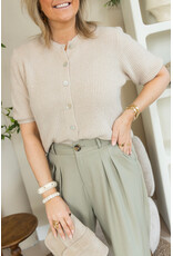 21Jewelz Vest met korte mouwen - beige