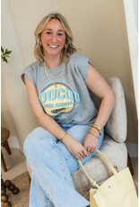 My Jewellery My Jewellery | Grijze top "Coucou"