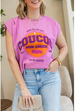 My Jewellery My Jewellery | Paarse top "Coucou"
