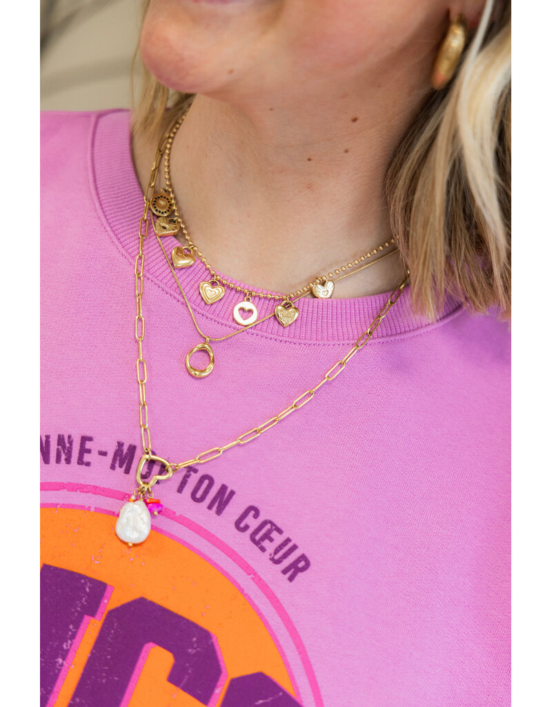 My Jewellery My Jewellery | Paarse top "Coucou"