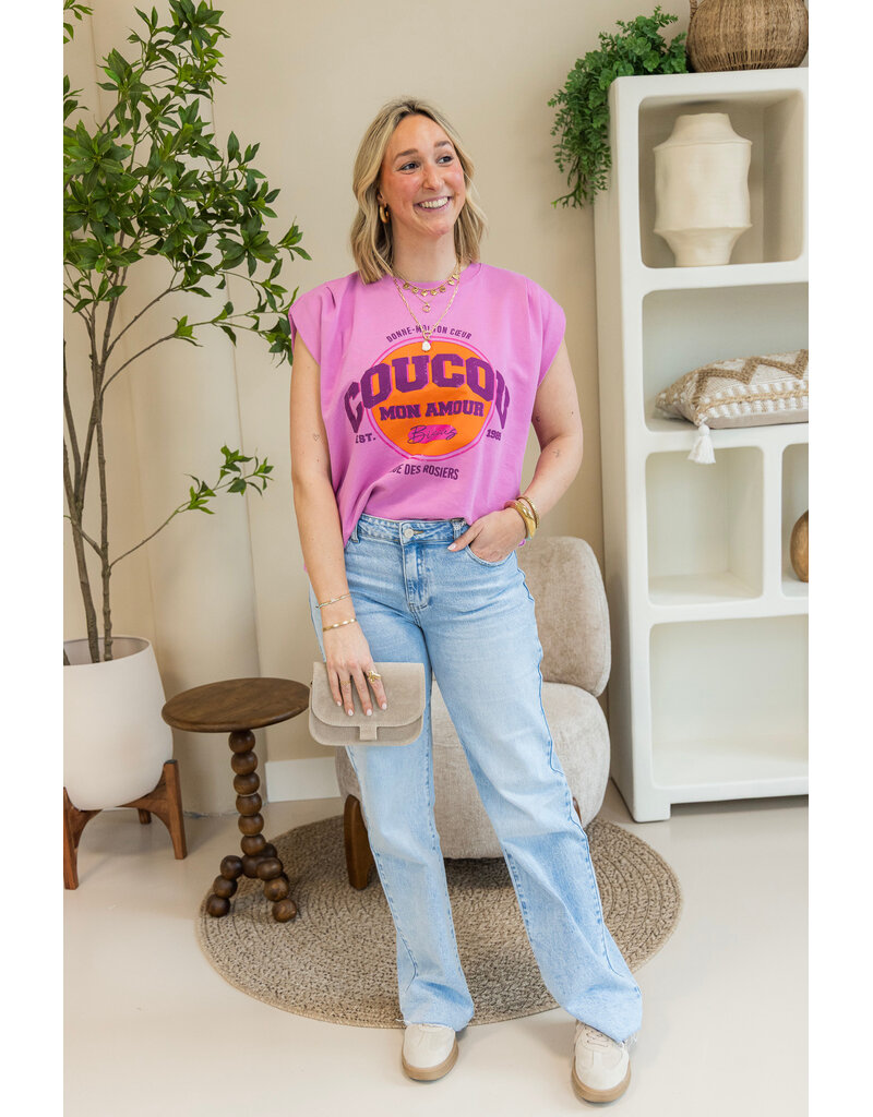 My Jewellery My Jewellery | Paarse top "Coucou"