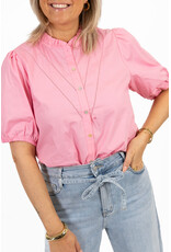 21Jewelz Pofmouw blouse - roze
