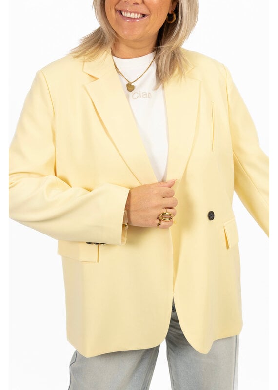 21Jewelz Oversized blazer - geel