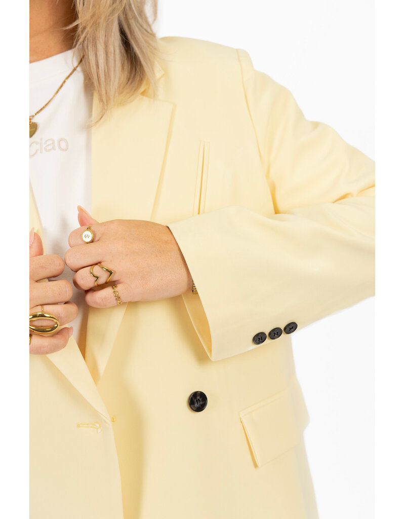 21Jewelz Oversized blazer - geel