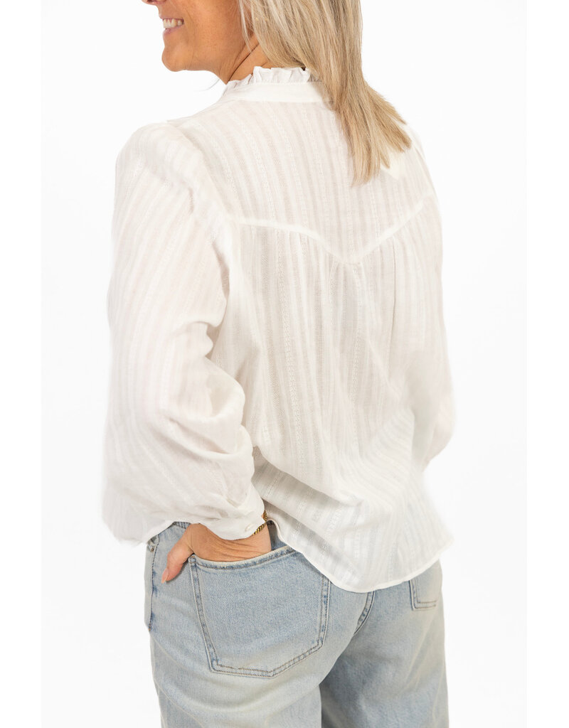 21Jewelz Witte blouse met details