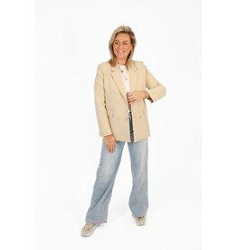 21Jewelz Wide leg jeans met strik detail - lichtblauw