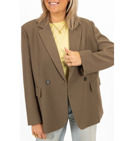 21Jewelz Oversized blazer - taupe