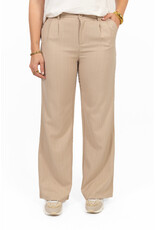 21Jewelz Pantalon met krijtstreep - beige