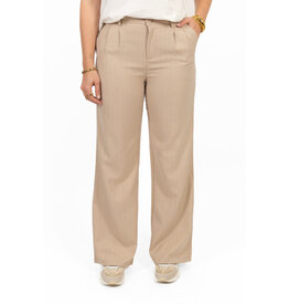 21Jewelz Pantalon met krijtstreep - beige