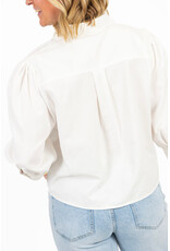 21Jewelz Basic cropped blouse - wit