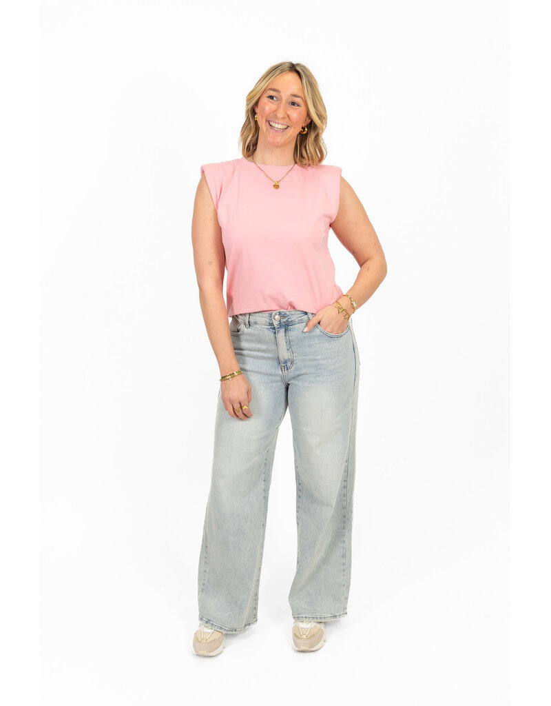 21Jewelz Perfect wide leg jeans - blauw