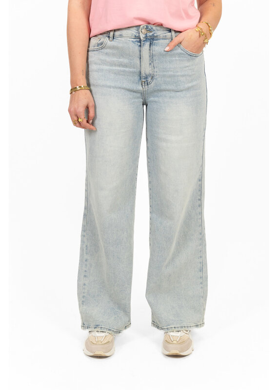21Jewelz Perfect wide leg jeans - blauw