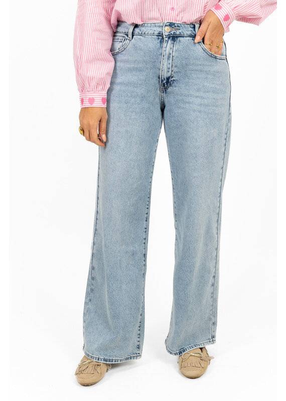 21Jewelz Basic stretch jeans - denim blauw