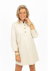 21Jewelz Beige denim jurkje met zakken