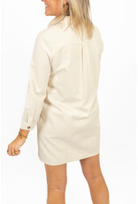 21Jewelz Beige denim jurkje met zakken