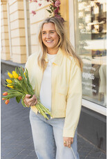 21Jewelz Gele bomber met kraagje