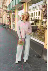 21Jewelz Gestreepte basic blouse - beige