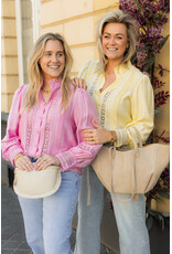 21Jewelz Kanten blouse - roze