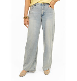 21Jewelz Basic stretch wide leg jeans super stretch