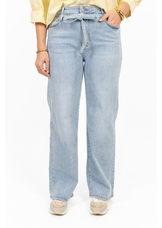 21Jewelz Jeans met ceintuur - lichtblauw
