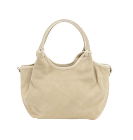 21Jewelz Medium suede shopper - ecru