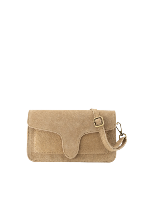 21Jewelz Envelop crossbody - suede beige