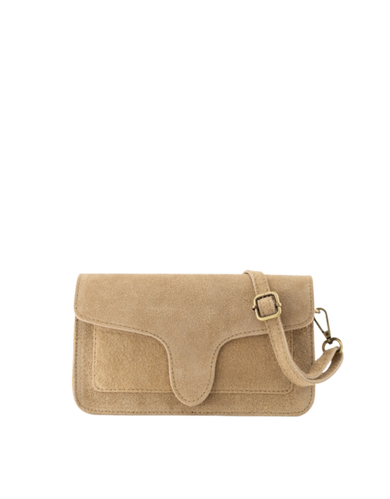 21Jewelz Envelop crossbody - suede beige