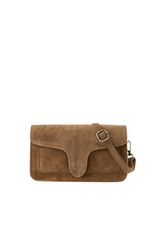 21Jewelz Envelop crossbody - suede taupe