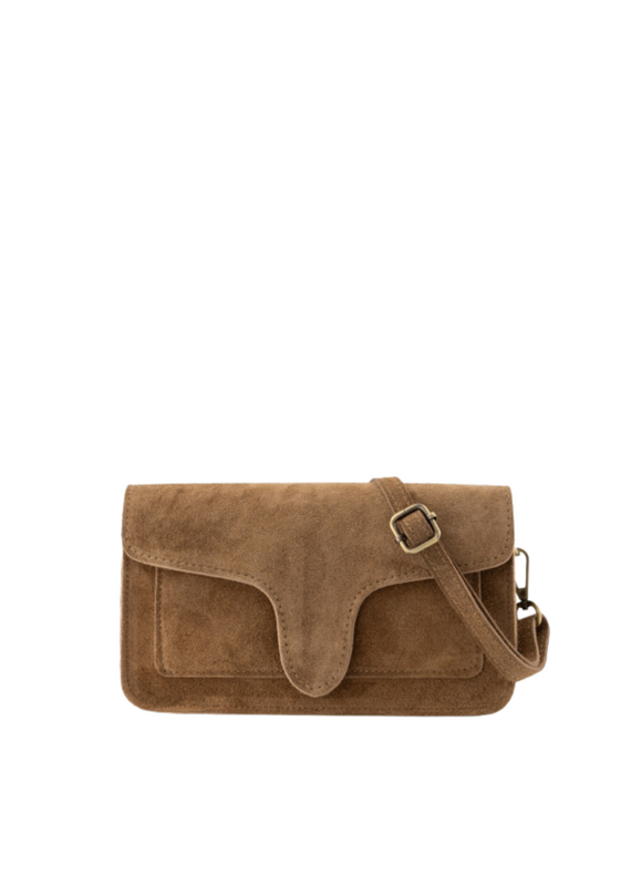 21Jewelz Envelop crossbody - suede taupe