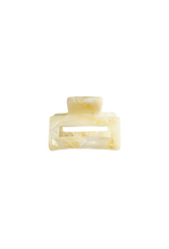 21Jewelz Mini haarklem - geel marmer