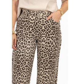 21Jewelz Lichte panterprint jeans