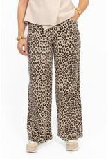 21Jewelz Lichte panterprint jeans