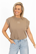 21Jewelz Salut t-shirt - taupe