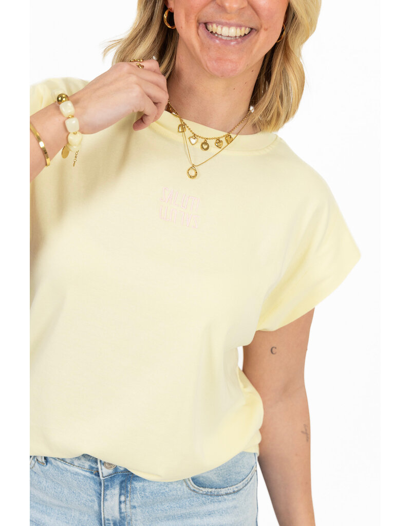 21Jewelz Salut t-shirt - geel