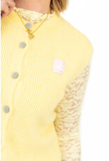 21Jewelz Wollig gilet met embleem - geel
