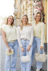 21Jewelz Basic kanten top - ecru