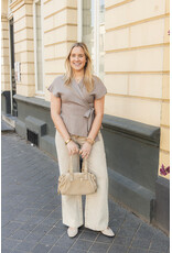 21Jewelz Wikkeltop - taupe