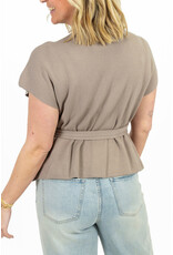 21Jewelz Wikkeltop - taupe