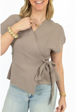 21Jewelz Wikkeltop - taupe